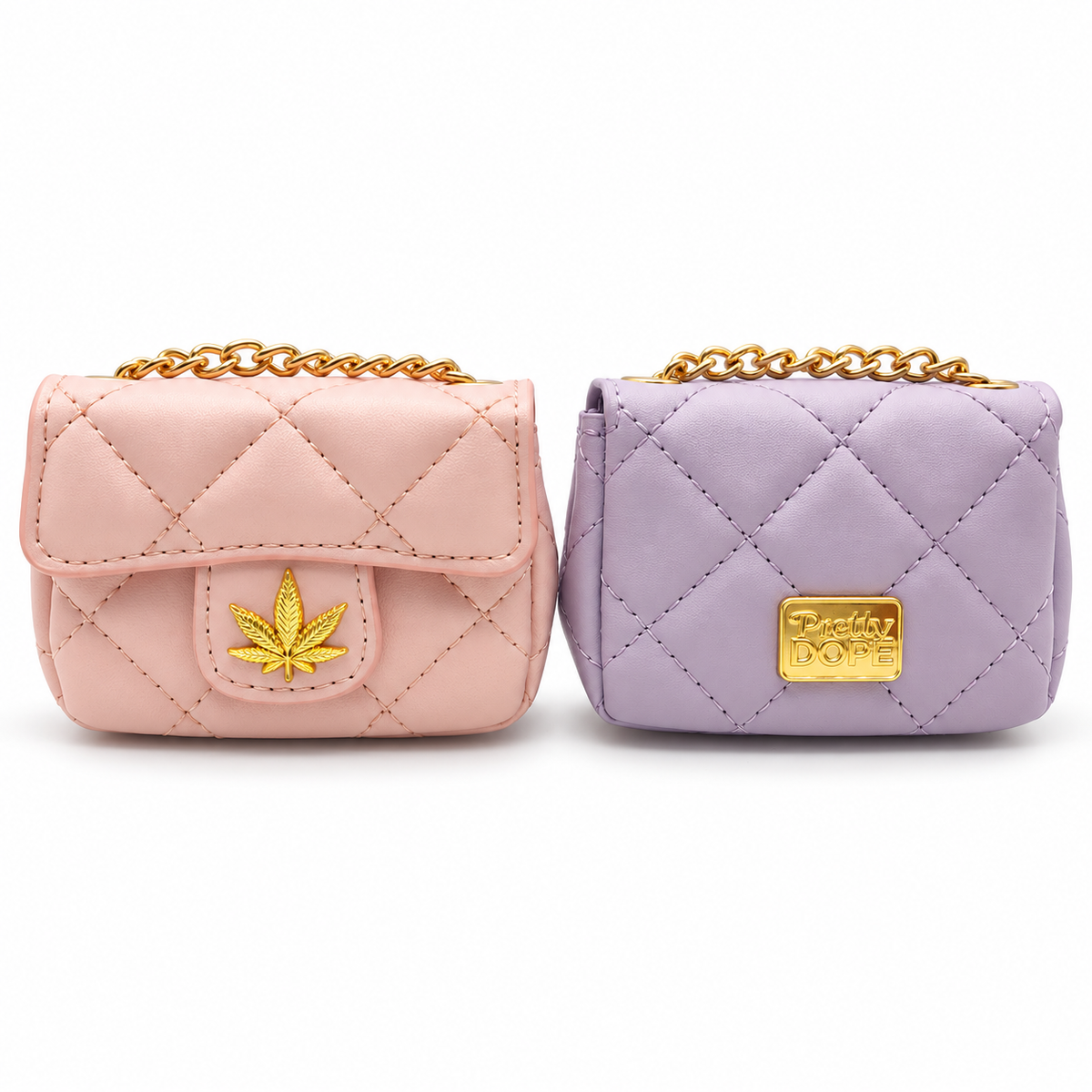 Pretty Dope Quilted Mini Bag
