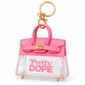 Pretty Dope Mini Handbag Keychain