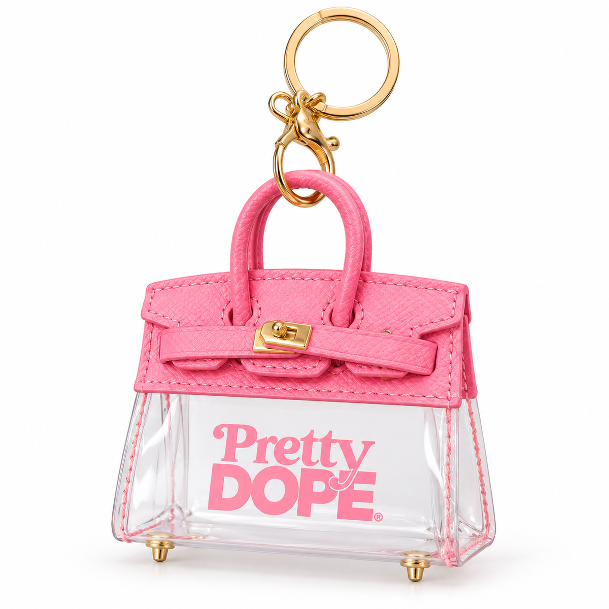 Pretty Dope Mini Handbag Keychain