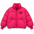 Pretty Dope Puffer Jacket — Hot Pink