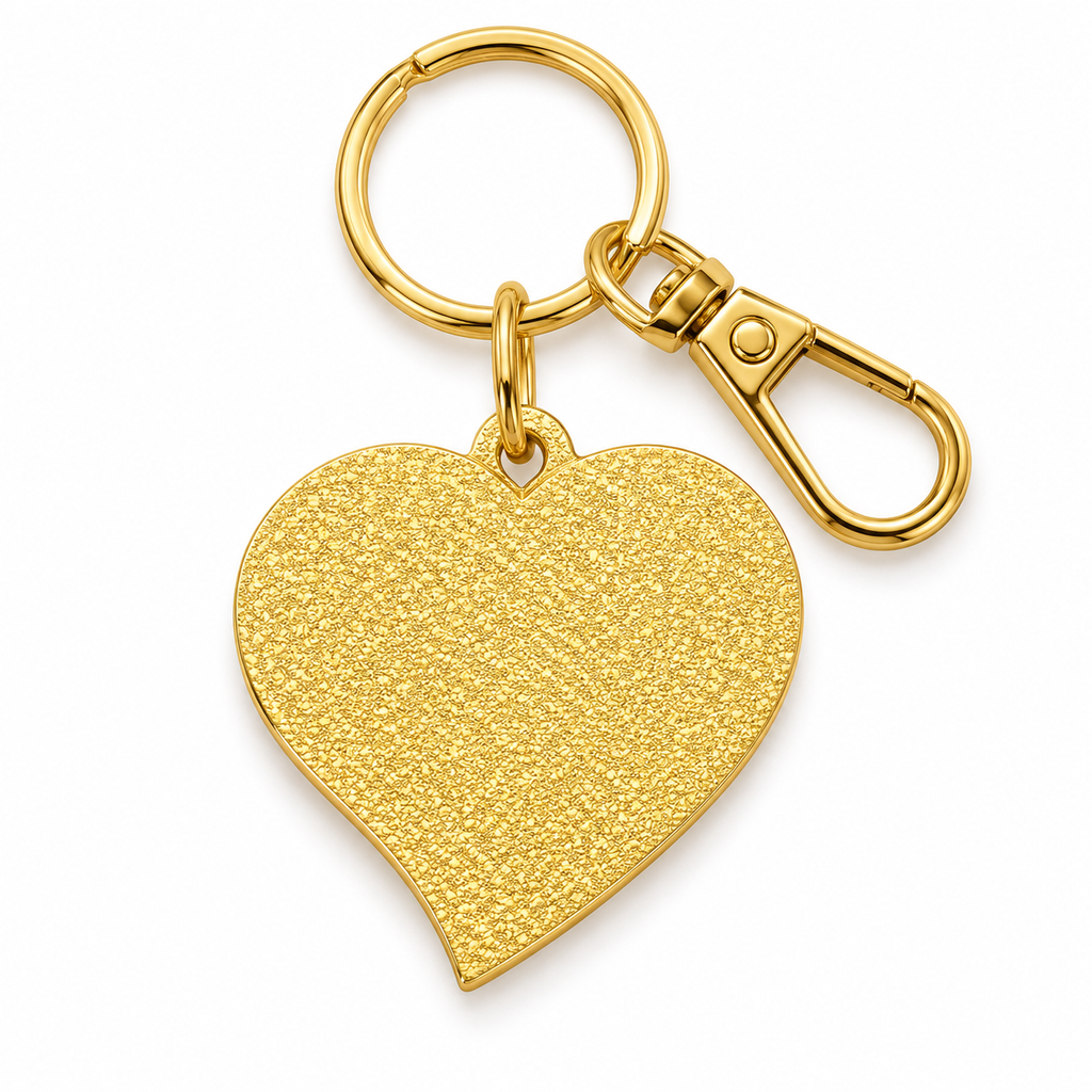 Pretty Dope Pink Heart Keychain